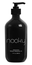 Load image into Gallery viewer, Nooky Massage Oil with Fractionated Coconut Oil for Massaging 16 Ounce (Unscented)