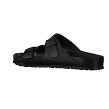 Load image into Gallery viewer, Birkenstock Unisex Arizona Essentials EVA Black Sandals - 45 M EU/14-14.5 B(M) US Women/12-12.5 D(M) US Men
