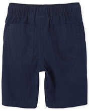 Load image into Gallery viewer, The Children's Place boys Pull On Jogger Shorts, Fin Gray/Flax/Tidal, 7