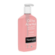 Load image into Gallery viewer, Neutrogena Oil-Free Salicylic Acid Pink Grapefruit Pore Cleansing Acne Wash and Facial Cleanser with Vitamin C, 9.1 fl. oz