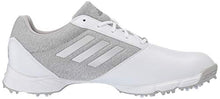 Load image into Gallery viewer, adidas Womens TECH Response Golf Shoe, White/Silver Metallic/Grey Two, 5.5 M US