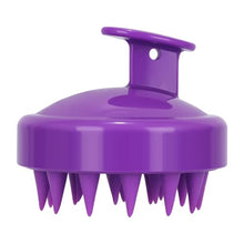 Load image into Gallery viewer, SetSail 2 Pack Shower Body Brush with Bristles and Loofah & Hair Scalp Massager Shampoo Brush, Long Handle Back Scrubber for Shower, Soft Silicone Hair Scalp Scrubber, Dry and Wet Hair Brush