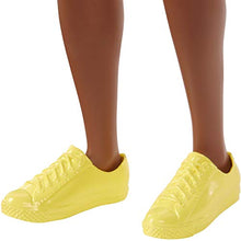 Load image into Gallery viewer, Barbie Ken Fashionistas Doll #162 with Rooted Brunette Hair Wearing Graphic Purple Top, Shorts & Yellow Shoes, Toy for Kids 3 to 8 Years Old
