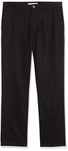 Load image into Gallery viewer, Amazon Essentials Men's Slim-Fit Wrinkle-Resistant Flat-Front Chino Pant, Black, 32W x 30L