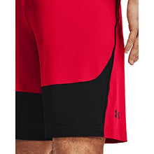 Load image into Gallery viewer, Under Armour Men's Raid 2.0 Workout Gym Shorts , Red (600)/Black , XX-Large