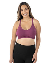 Load image into Gallery viewer, Kindred Bravely Sublime Support Low Impact Nursing & Maternity Sports Bra (Berry Fusion, XX-Large)