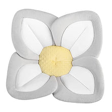 Load image into Gallery viewer, Blooming Bath Lotus Baby Bath Seat - Premium Baby Bathtub, Fits Most Sinks - Newborn & Baby Essentials - Baby Gifts - 33" - Grey/White/Yellow