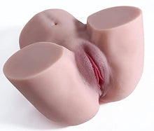 Load image into Gallery viewer, 5.5LB Male Masturbator Sex Doll Pocket Pussy Sex Realistic Butt with Vaginal Anal Sex Stroker, Adult Toys Love Dolls Female Torso Hip Male Sex Toys for Men’s Sex Pleasure (8.6X7.1X4.7In, Down-Sized)