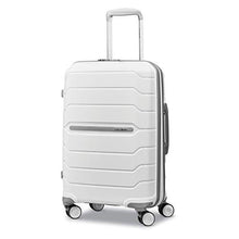 Load image into Gallery viewer, Samsonite Freeform Hardside Expandable with Double Spinner Wheels, White, Carry-On 21-Inch