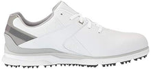Load image into Gallery viewer, FootJoy Men's Pro/SL Golf Shoes, White/Grey, 10.5 M US
