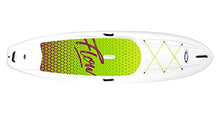 Load image into Gallery viewer, Pelican - SUP - Hardshell Stand-Up Paddleboard - Lightweight Board with a Bottom Fin for Paddling, Non-Slip Deck - Perfect for Youth & Adult (Lime, 10 ft 6 po) (FAA10P109-00)