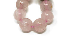 Load image into Gallery viewer, Larimar Accessories | 8mm Mala Beads Bracelet | Mala Gemstone Bracelet | Mala Yoga Bracelet | Mala Prayer Bracelet | Mala Meditation Beads Bracelet | (Rose Quartz & Botswana)