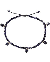 Load image into Gallery viewer, XHUUU Blue Sandstone Anklet Bracelet For Womens Beach Foot Yoga Meditation Bracelets Shining Beach Foot Jewelry for women Anklet