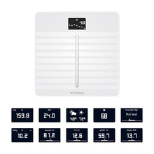 Load image into Gallery viewer, Withings Body Cardio – Premium Wi-Fi Body Composition Smart Scale, Tracks Heart Health, Vascular Age, BMI, Fat, Muscle & Bone Mass, Water %, Digital Bathroom Scale with App Sync via Bluetooth or Wi-Fi