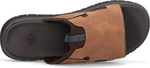 Load image into Gallery viewer, Dockers Mens Shawn SupremeFlex Slide Sandal, Tan, 7 M