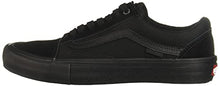 Load image into Gallery viewer, Vans Old Skool Pro Sneakers Blackout Mens 8.5