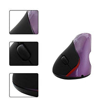 Load image into Gallery viewer, Keturi Ergonomic Wireless Vertical Mouse Charging Mouse Designed Specifically for Gaming.Portable Mobile Optical Mice for Laptop Computer (Blue)