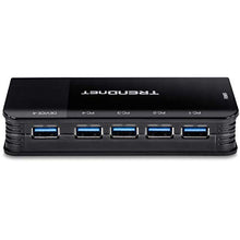 Load image into Gallery viewer, TRENDnet 4-Port USB 3.1 Sharing Switch, TK-U404, 4 x USB 3.1 for Computers, 4 x USB 3.1 for Devices, Flash Drive Sharing, Scanners, Printers, Mouse, Keyboard, Windows & Mac Compatible