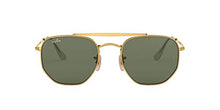 Load image into Gallery viewer, Ray-Ban unisex adult Rb3648 the Marshal Sunglasses, Gold/Green, 51 mm US