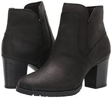 Load image into Gallery viewer, Clarks womens Verona Step Fashion Boot, Black Leather, 8.5 US