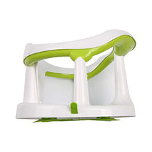 Load image into Gallery viewer, Baby Bath Seat Newborn Surround Sit Me Up Floor Seat Bath Seat Infant Bathroom Chair Bathtub Shower Stool for 6 Months&Up Tub Sitting Up (White)