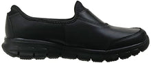 Load image into Gallery viewer, Skechers for Work Women's Sure Track Slip Resistant Shoe, Black, 8.5 M US
