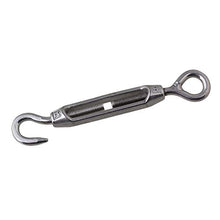 Load image into Gallery viewer, BQLZR M4 Stainless Steel 304 Hook & Eye Turnbuckle Wire Rope Tension Pack of 5