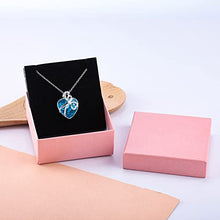 Load image into Gallery viewer, Yopicks May Birthstone Necklace Love Heart Pendant Necklaces Anniversary Jewelry Gifts for Women Emerald Necklace