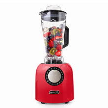 Load image into Gallery viewer, Dash Chef Series Deluxe 64 oz Blender with Stainless Steel Blades, Digital Display + USB Charging for Coffee Drinks, Fondue, Frozen Cocktails, Nut Butter, Soup, Smoothies & More, 1400-Watt – Red