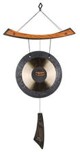 Load image into Gallery viewer, Woodstock Chimes HG The Original Guaranteed Musically Tuned Chime Healing Gong, Trio, Black/Bronze