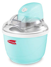 Load image into Gallery viewer, Maxi-Matic EIM-520 Automatic Easy, Homemade Electric Maker, Ingredient Chute, On/Off Switch, No Salt Needed, Creamy Ice Cream, Gelato, Frozen Yogurt, or Sorbet, 1 Quart, Blue