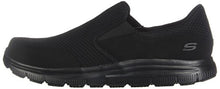 Load image into Gallery viewer, Skechers Men's Black Flex Advantage Slip Resistant Mcallen Slip On - 11 D(M) US