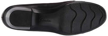 Load image into Gallery viewer, Clarks Women's Emslie Mae Pump, Black Leather, 7