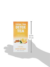 Load image into Gallery viewer, TotalTea Caffeine Free Detox Tea, Slimming Tea with Senng, Chamomile, Ginger Root and Hibiscus for Colon Cleanse and Weight L0SS – Natural Citrus Cinnamon Herbal Tea for Digestive Health (25 Bags)