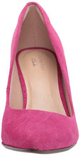 Load image into Gallery viewer, Clarks womens Aubrie Sun Pump, Hot Pink Suede, 9 US