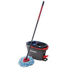 Load image into Gallery viewer, O-Cedar EasyWring RinseClean Microfiber Spin Mop & Bucket Floor Cleaning System, Grey