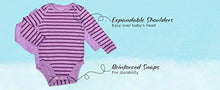 Load image into Gallery viewer, Hanes baby boys Ultimate Flexy 5 Pack Long Sleeve Bodysuits Bodystocking, Blues, 6-12 Months US