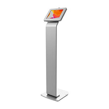 Load image into Gallery viewer, Locking Floor Stand - CTA Premium Locking Floor Stand Kiosk with Heavy-Duty Locking Enclosure and Frame for iPad 7th/ 8th/ 9th Gen 10.2", iPad Pro 11", Surface Go, Galaxy Tab S5E, & More (PAD-PARAFS)
