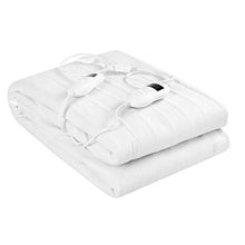 Load image into Gallery viewer, Giantex Heated Mattress Pad w/ 8 Temperature Regulation and 4 Mode Timing Function, Easy Set and Fast Heating Technology, Detachable Electric Heating Bed Toppers