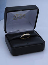 Load image into Gallery viewer, 0.15 Carat (ctw) Baguette White Diamond Ladies Fashion Wedding Band, 14K Yellow Gold, Size 7