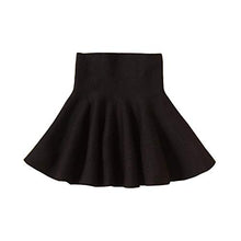 Load image into Gallery viewer, Mesinsefra Toddler High Waist Plaid Knitted Tutu Skirt for Autumn Wine Red Tag 130cm-51(5-6Y)