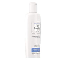 Load image into Gallery viewer, Neutrogena Pore Refining Toner with Witch Hazel, Alpha Hydroxy Acid & Beta Hydroxy Acid, Oil-Free & Hypoallergenic Facial Pore Cleansing Toner, 8.5 fl. oz