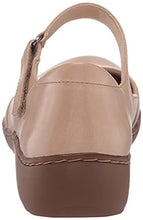 Load image into Gallery viewer, Clarks womens Cora Abby Mary Jane Flat, Sand Leather/Synthetic Combi, 9 Narrow US