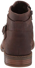 Load image into Gallery viewer, Clarks Women's Camzin Dime Ankle Boot, Dark Brown Leather, 8.5
