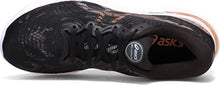 Load image into Gallery viewer, ASICS Women's Gel-Cumulus 23 Running Shoes, 8.5, Black/Sun Peach