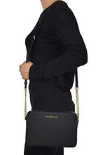 Load image into Gallery viewer, Michael Kors Women's Jet Set Item Crossbody Bag No Size (Black)