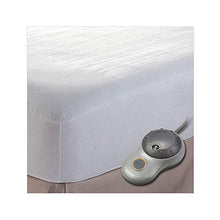 Load image into Gallery viewer, Sunbeam Non-Woven EasySet Thermofine Heated Electric Mattress Pad - King Size