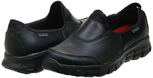 Load image into Gallery viewer, Skechers for Work Women's Sure Track Slip Resistant Shoe, Black, 8.5 M US
