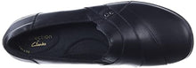Load image into Gallery viewer, Clarks Women's May Marigold Slip-On Loafer, Black Leather, 8.5 W US