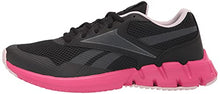 Load image into Gallery viewer, Reebok Women's ZTAUR Running Shoe, Black/Pure Grey/Frost Berry, 8